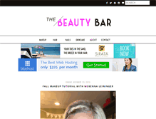 Tablet Screenshot of beautybaronline.com